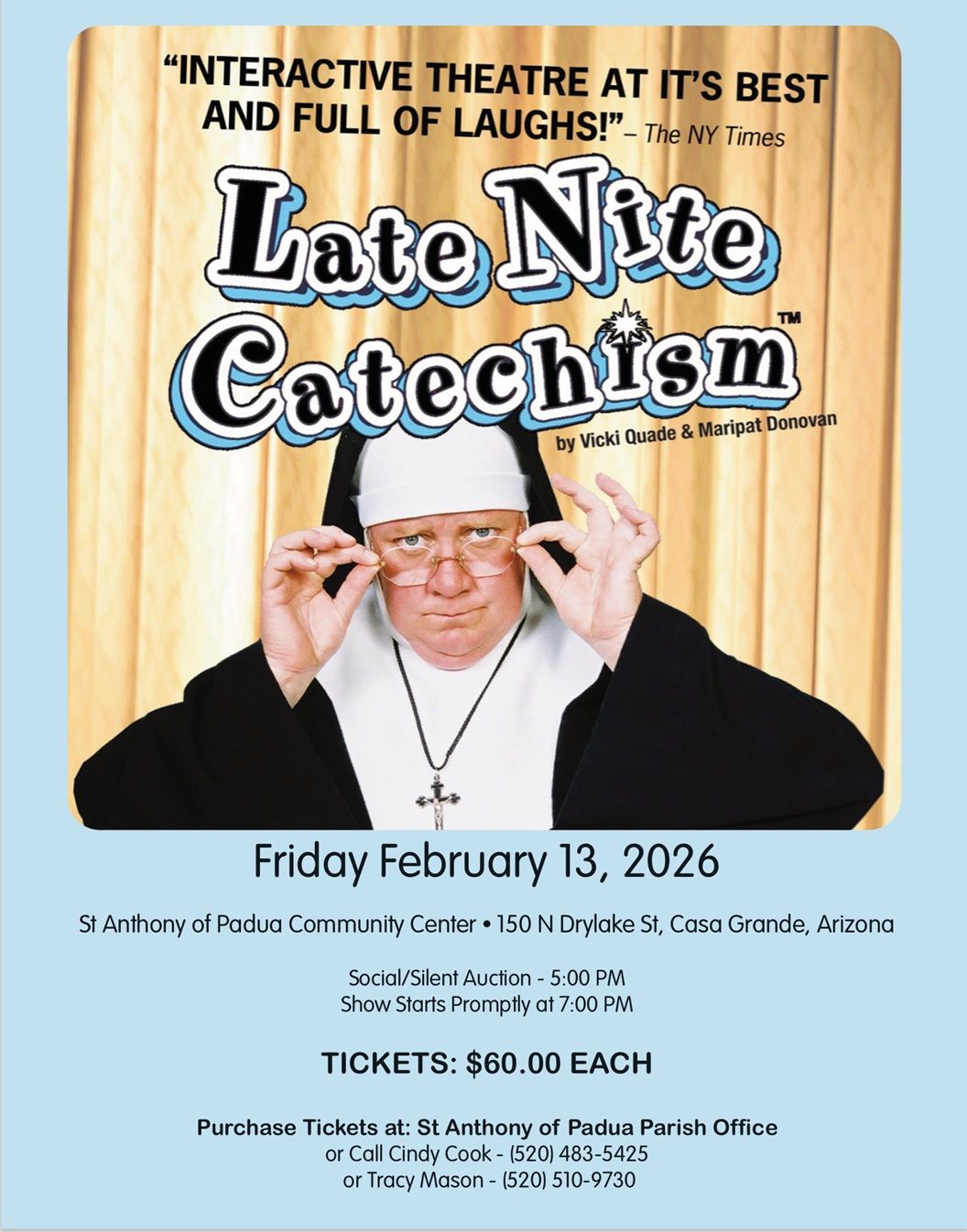 Late Nite Catechism, 27 March | Event in Saint Cloud | AllEvents
