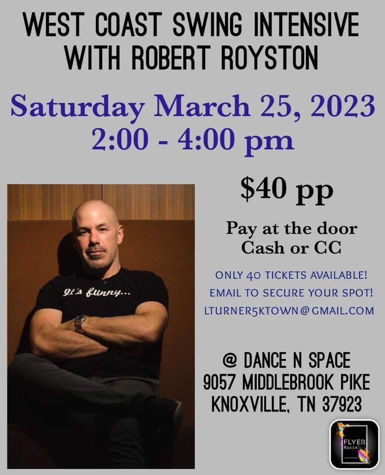 Knoxville Swing Night Plus Special Guest with Robert Royston