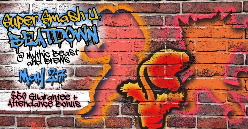 Super Smash Bros Ultimate Tournament at Mythic Beast and Brews, Mythic