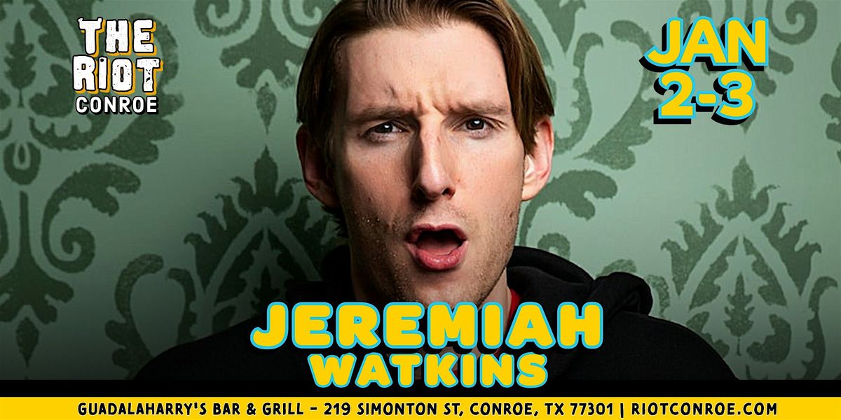 Comedian Jeremiah Watkins (Netflix, Kimmel, Comedy Central) Live in Conroe, 3 January | Event in Conroe | AllEvents