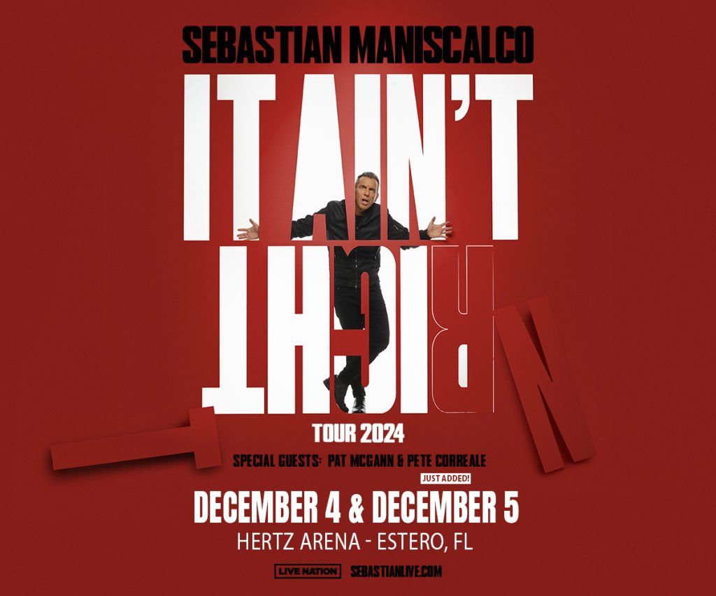 Sebastian Maniscalco: It Ain't Right at Encore Theater At Wynn Las Vegas, 6 February | Event in Las Vegas