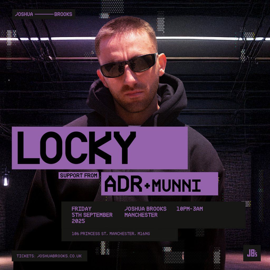 Locky [Extended Set], 5 September | Event in Manchester | AllEvents