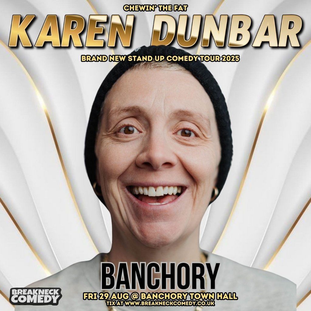 KAREN DUNBAR : Live, 29 August | Event in Aberdeen | AllEvents