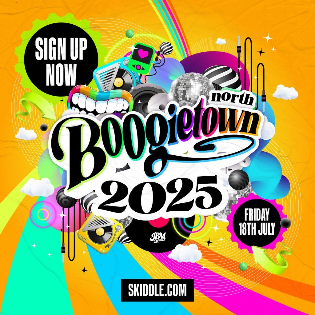 Boogietown North 2025, 18 July | Event in Manchester | AllEvents