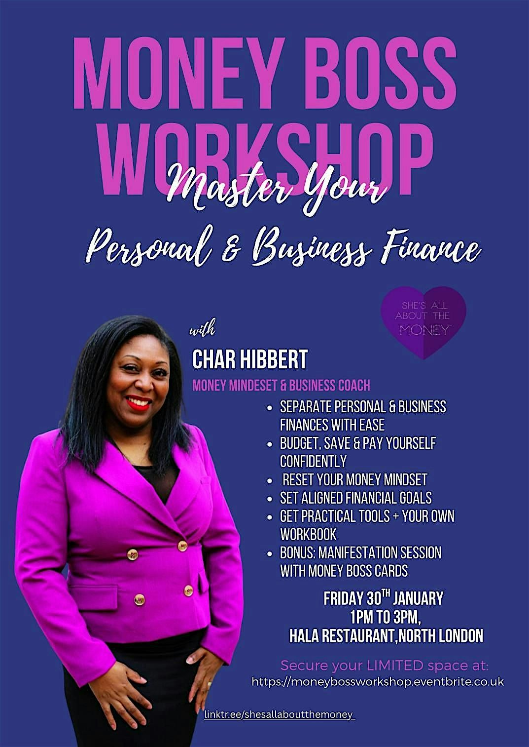 Money Boss Workshop- Mastering Personal & Business Finance, 30 January | Event in London | AllEvents
