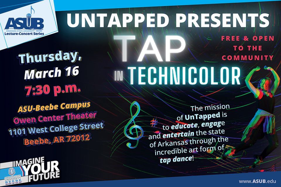 ASUBeebe to Present Untapped Tap in Technicolor, Arkansas State
