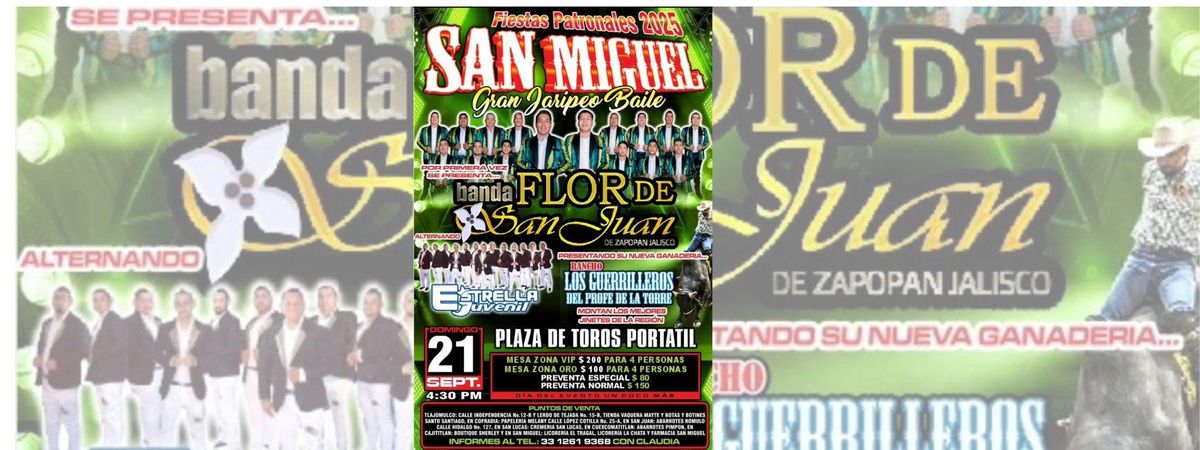 GRAN JARIPEO BAILE FIESTAS PATRONALES SAN MIGUEL, 21 September | Event in Tlajomulco de Zúñiga | AllEvents