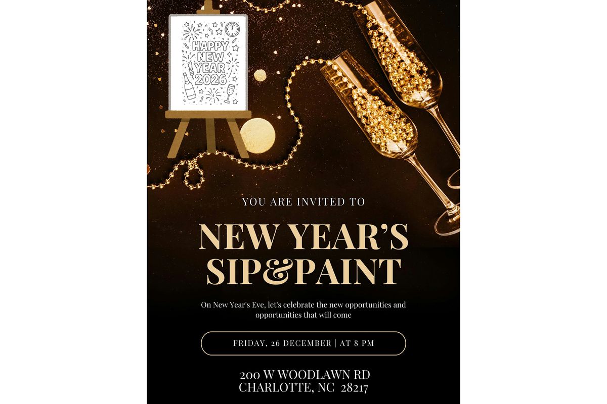 Zodiac New Years Sip&Paint, 26 December | Event in Charlotte | AllEvents