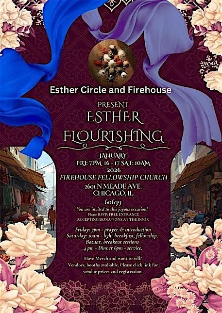 Esther Flourishing, 16 January | Event in Chicago | AllEvents