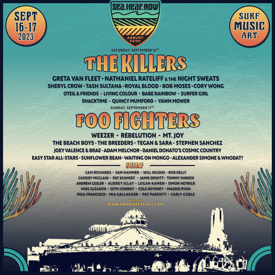 Sea Hear Now Festival - 2 Day Pass at North Beach Asbury Park, 13 September | Event in Asbury Park | AllEvents