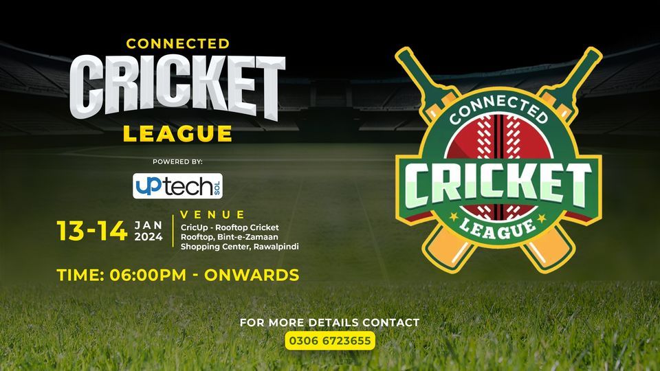 Connected Cricket League24, Rooftop Cricket, Rawalpindi, 13 January to