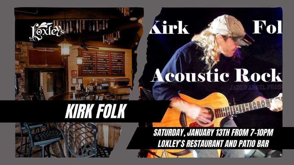 Live Music Saturdays with Kirk James Folk, 500 Centerville Rd