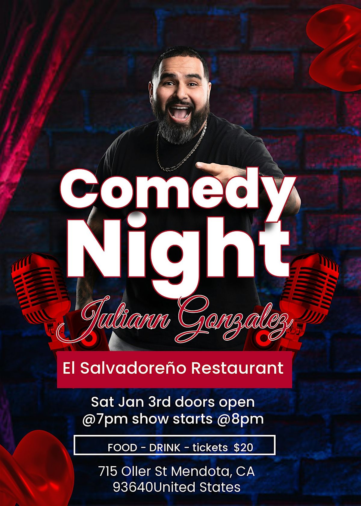 Mendota comedy night