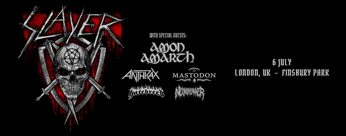 Slayer, 19 September | Event in Hershey | AllEvents