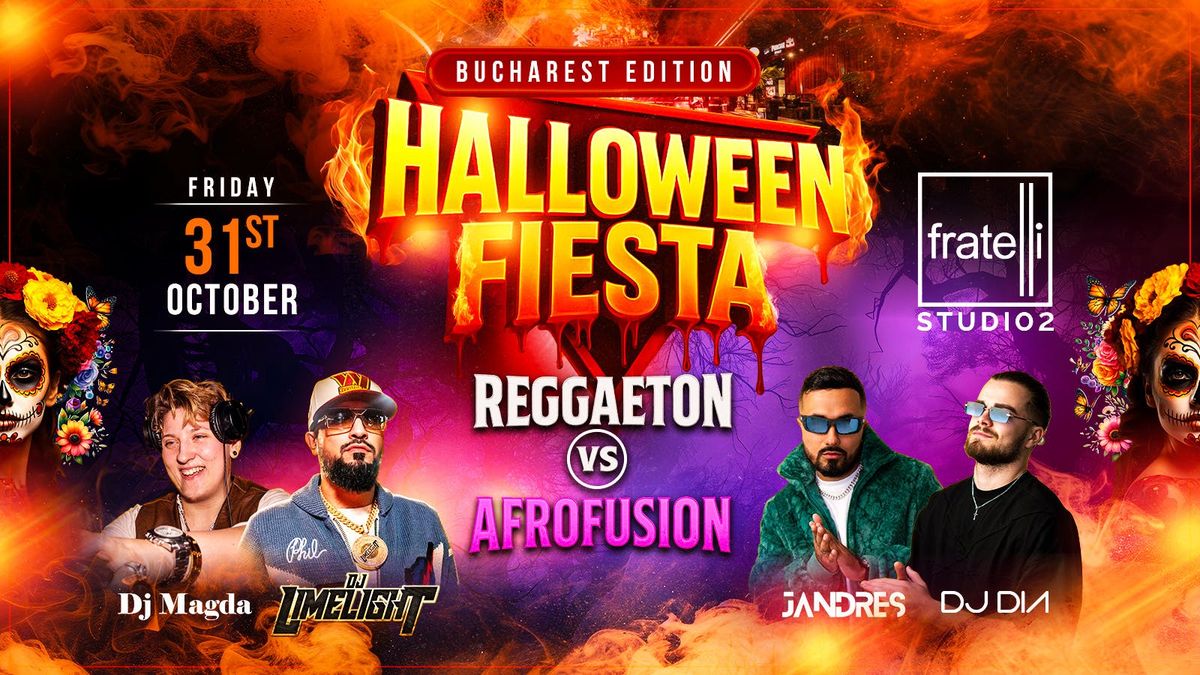 Halloween Fiesta @ Fratelli Bucharest - Reggaeton VS Afrofusion, 31 October | Event in Bucharest | AllEvents