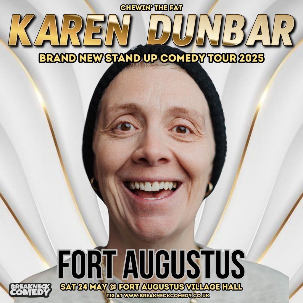 KAREN DUNBAR : Live, 24 May | Event in Fort Augustus | AllEvents