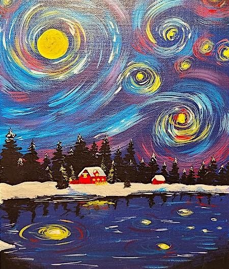 Family & Friends Paint Night Party, 21 December | Event in Roseville | AllEvents