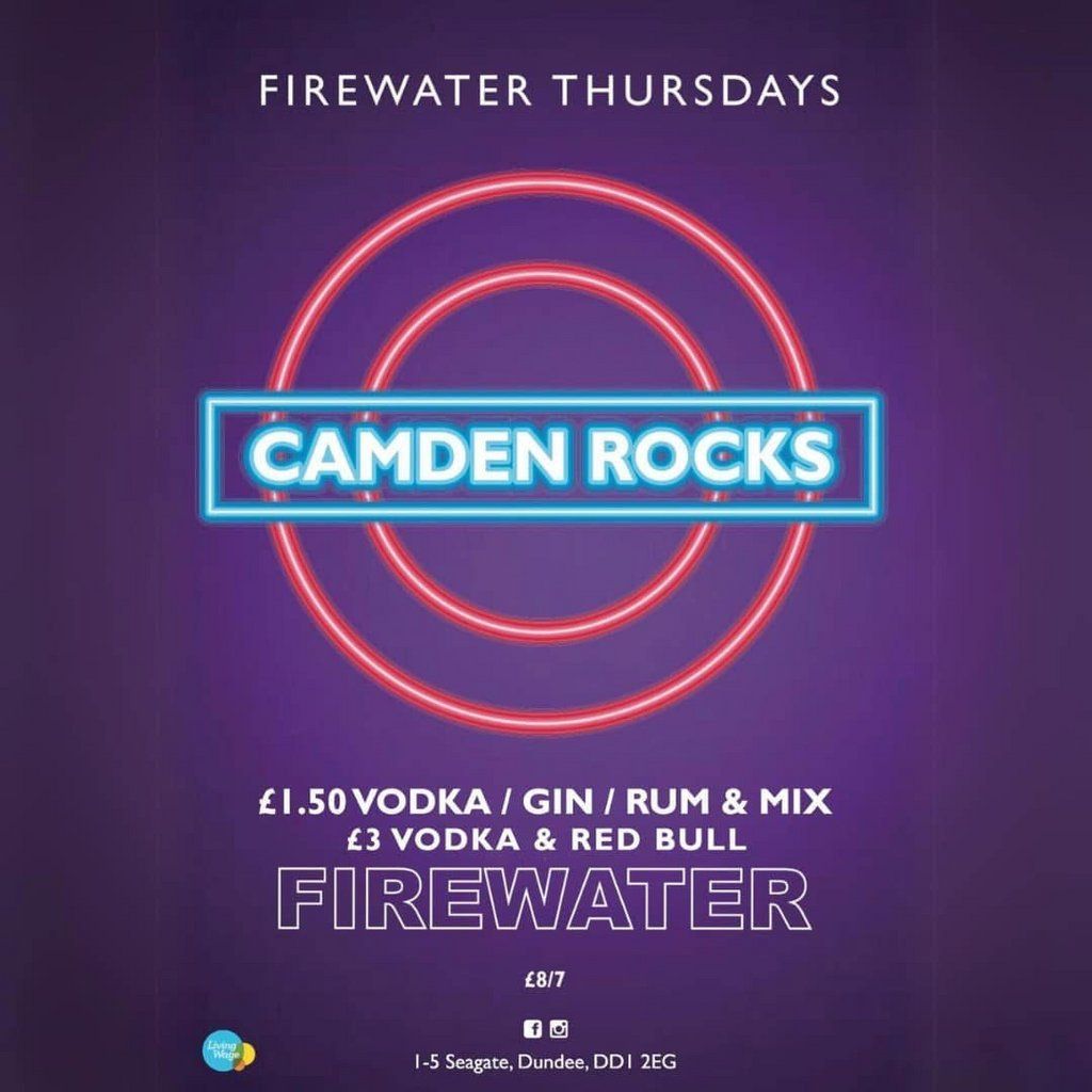 Camden Rocks Dundee Special, 18 September | Event in Dundee | AllEvents
