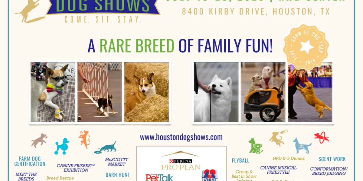 Houston World Series of Dog Shows - Houston, 18 July | Event in Houston | AllEvents