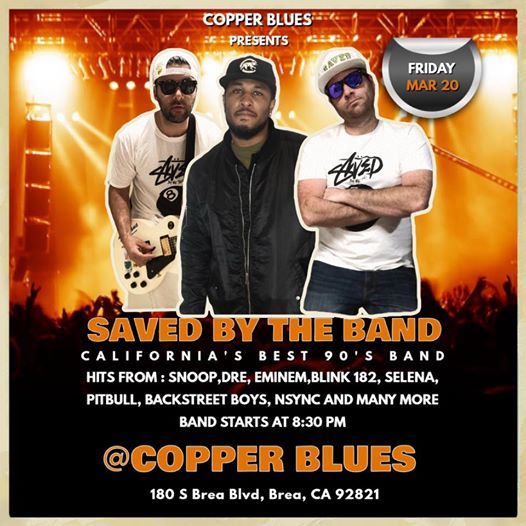 LIVE 90s BAND at Copper Blues Brea, Copper Blues Brea, 20 March 2020