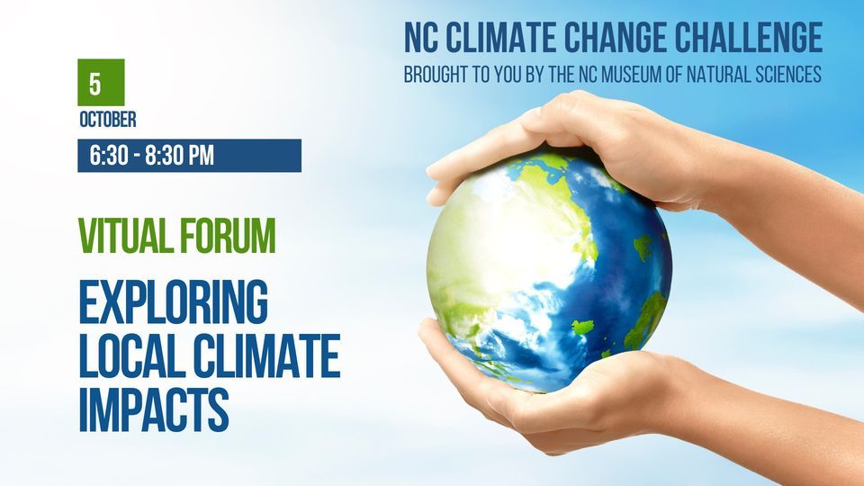 Exploring Local Climate Impacts and Predictions (NC Climate Change Challenge), October 5 to