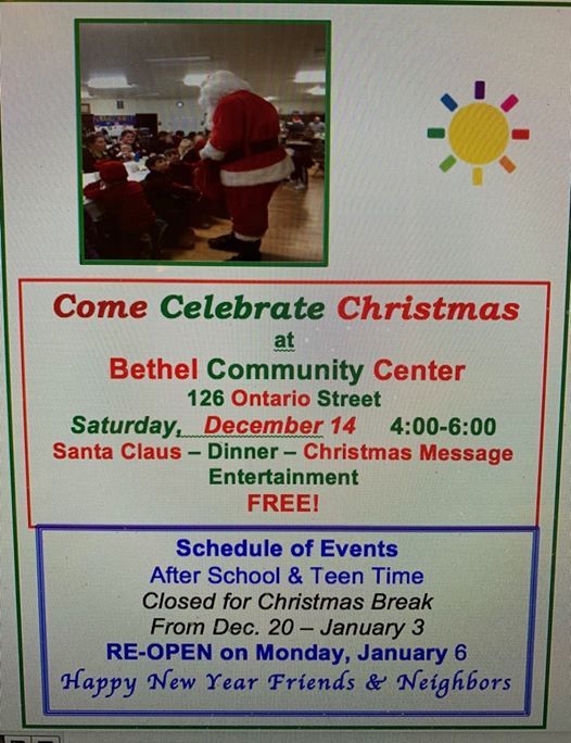 Homeowner zanesville carries Christmas Celebration at Bethel Community Center, Zanesville