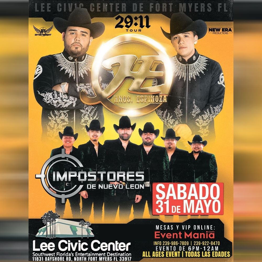 Hermanos Espinoza at Coca-Cola Roxy Theatre, 2 August | Event in Atlanta | AllEvents