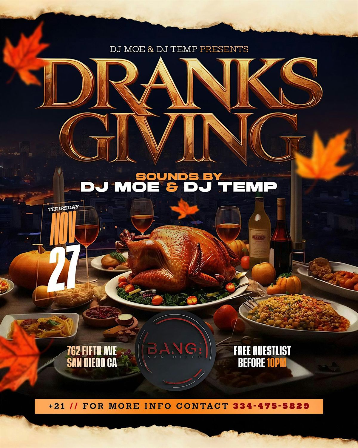 DRANKSGIVING | Event in San Diego | AllEvents
