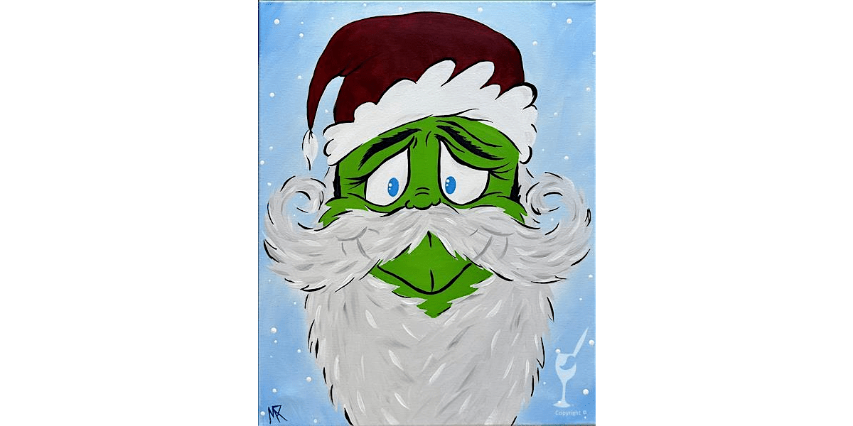 Suspicious Santa Claus - Paint and Sip in Houston | Classpop!™, 23 December | Event in Pearland | AllEvents