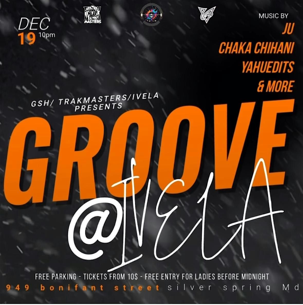 GROOVE @ IVELA, 19 December | Event in Silver Spring | AllEvents
