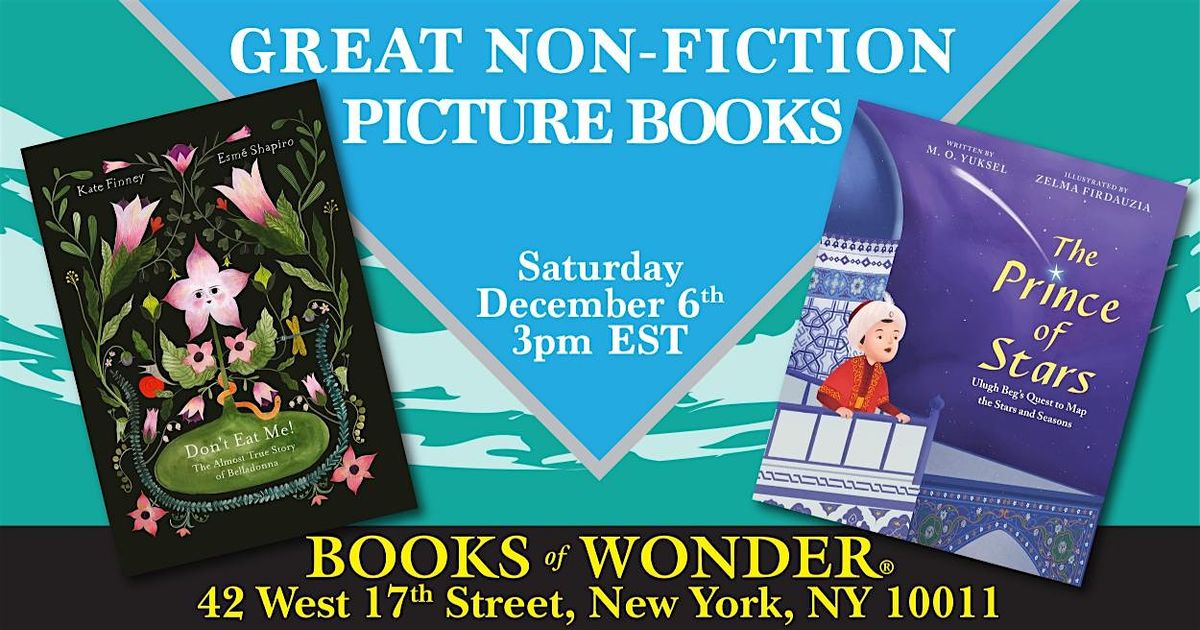 Great Non-Fiction Picture Books, 6 December | Event in New York | AllEvents