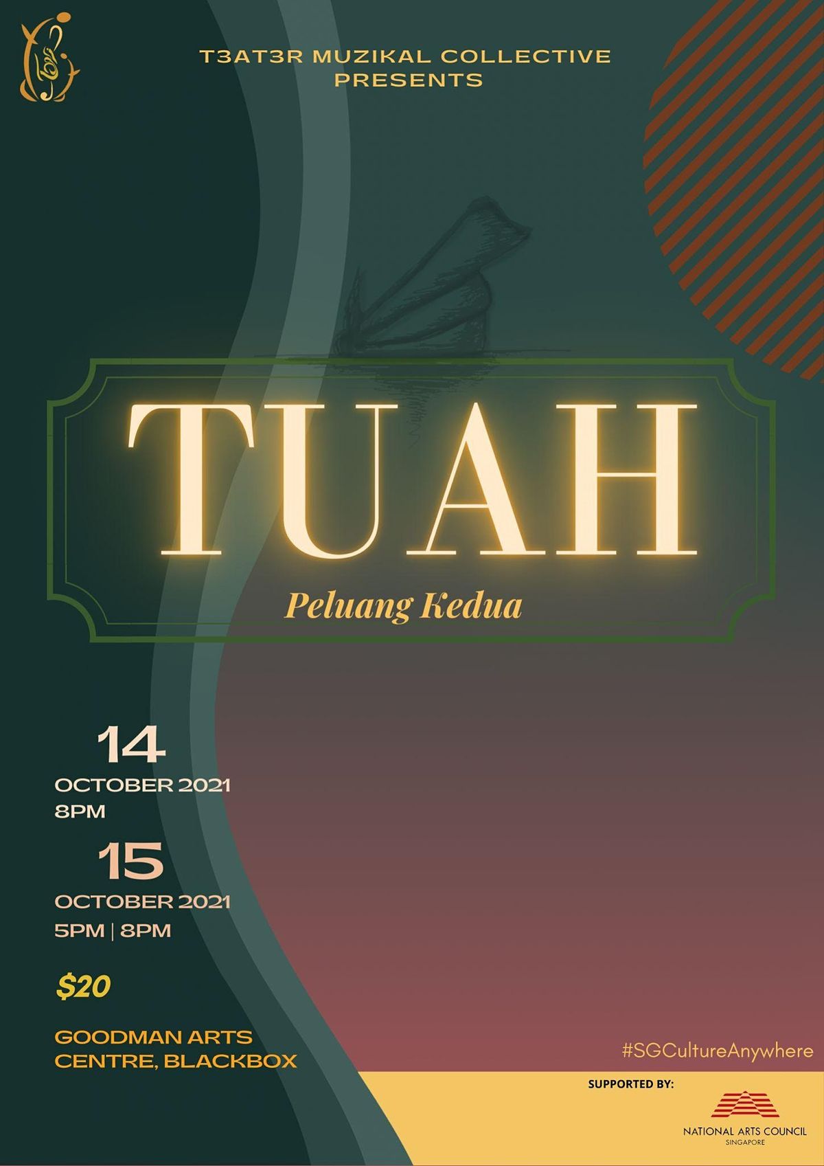 Tuah Peluang Kedua Goodman Arts Centre Singapore October 14 To October 15 Allevents In