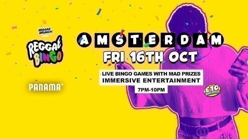 Reggae Bingo - Amsterdam - Fri 16th Oct