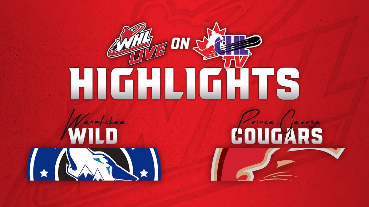 Wenatchee Wild vs. Prince George Cougars, 27 November | Event in Wenatchee | AllEvents