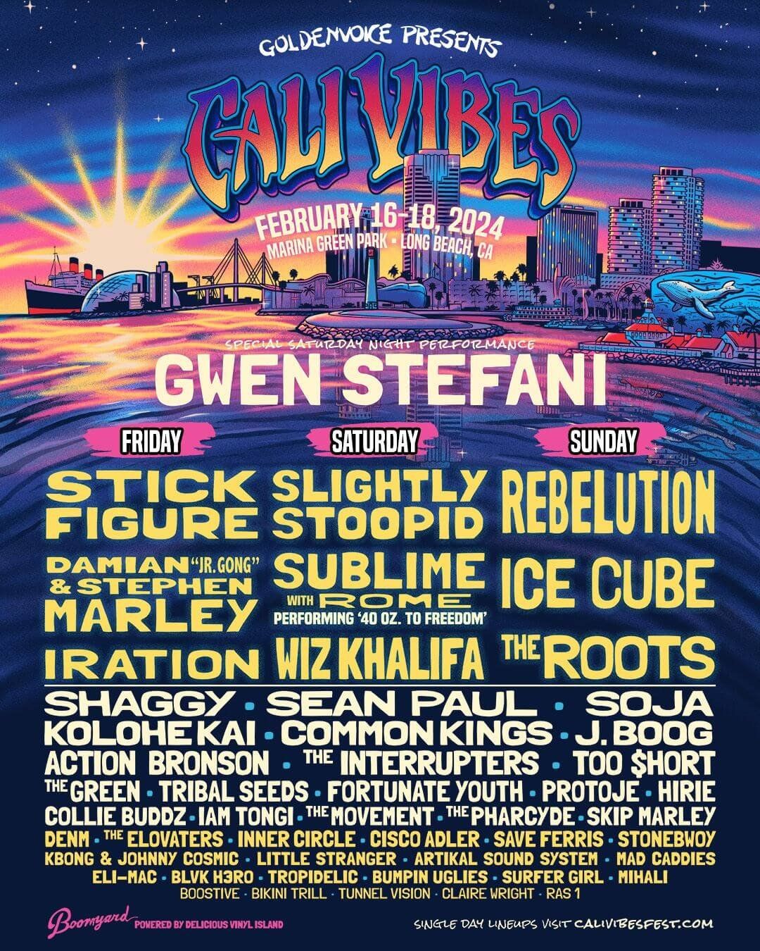 Cali Vibes Fest - Saturday at Marina Green Park, 7 June | Event in Long Beach | AllEvents