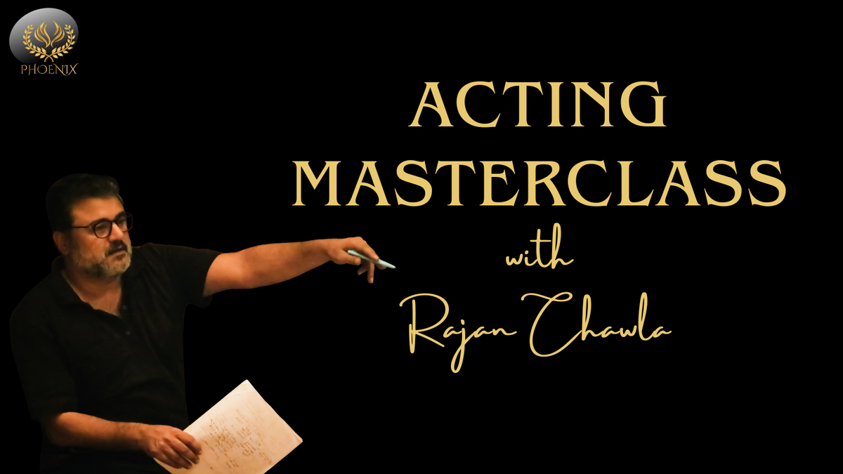 Acting Masterclass with Rajan Chawla, 30 November | Event in New Delhi | AllEvents