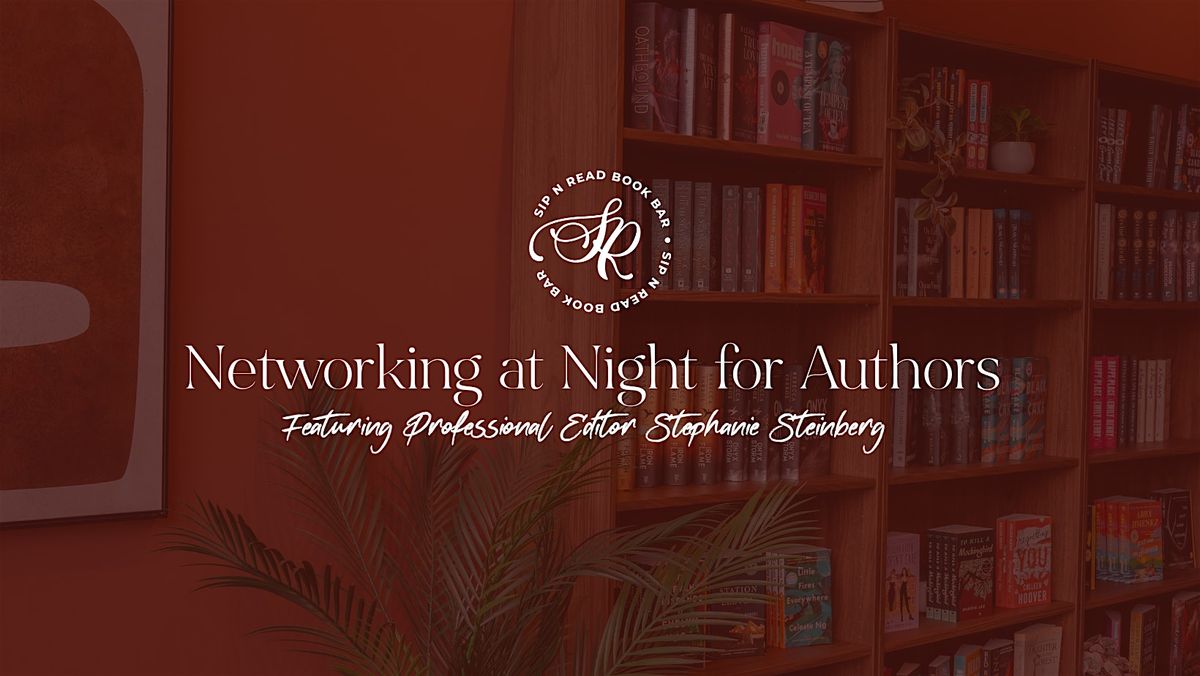 Networking at Night for Authors with Editor Stephanie Steinberg, 12 December | Event in Detroit | AllEvents