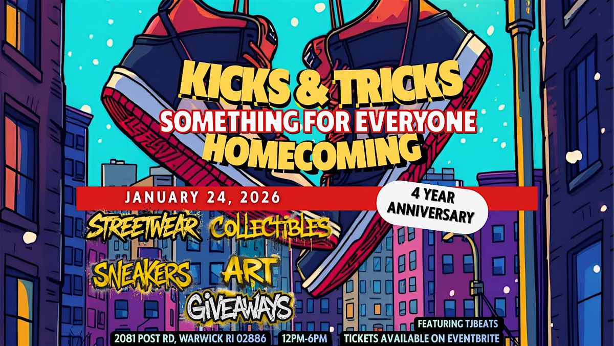 Kicksandtricks : Homecoming, 24 January | Event in Warwick | AllEvents