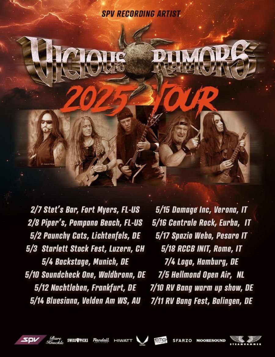 Vicious Rumors, 13 September | Event in Albany | AllEvents