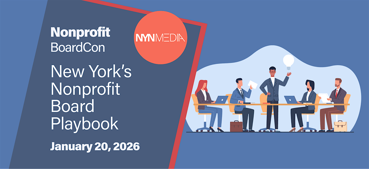 2026 Nonprofit BoardCon, 20 January | Event in New York | AllEvents