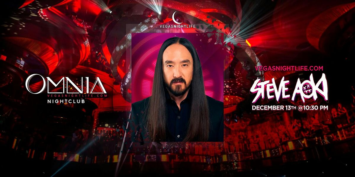 Steve Aoki | Saturday Party | Omnia Las Vegas, 20 December | Event in Las Vegas | AllEvents