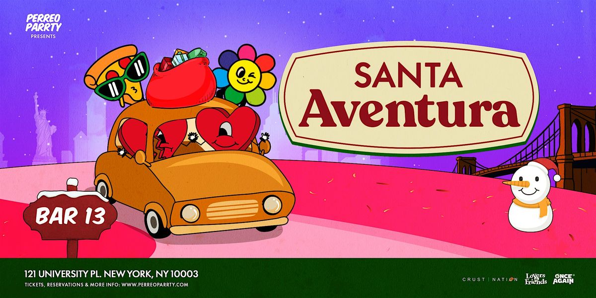 Santa Aventura| Latin Dance Party in NYC (18+), 13 December | Event in New York City | AllEvents