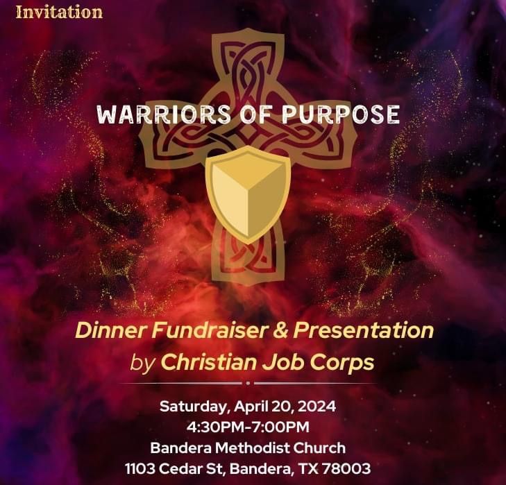 Warriors of Purpose Dinner Fundraiser & Presentation , Bandera
