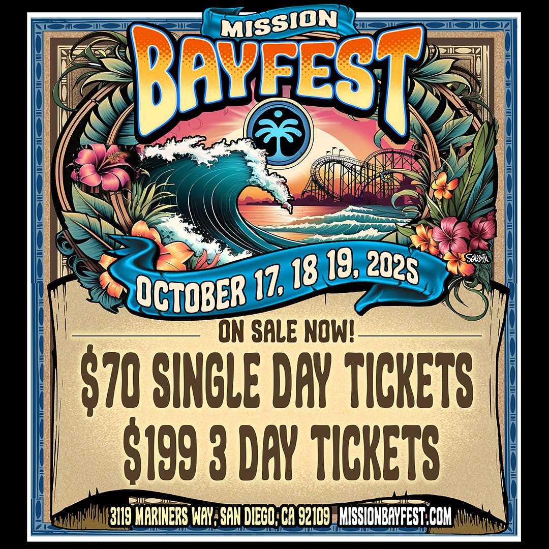 Mission Bayfest - 3 Day Pass, 16 October | Event in San Diego | AllEvents