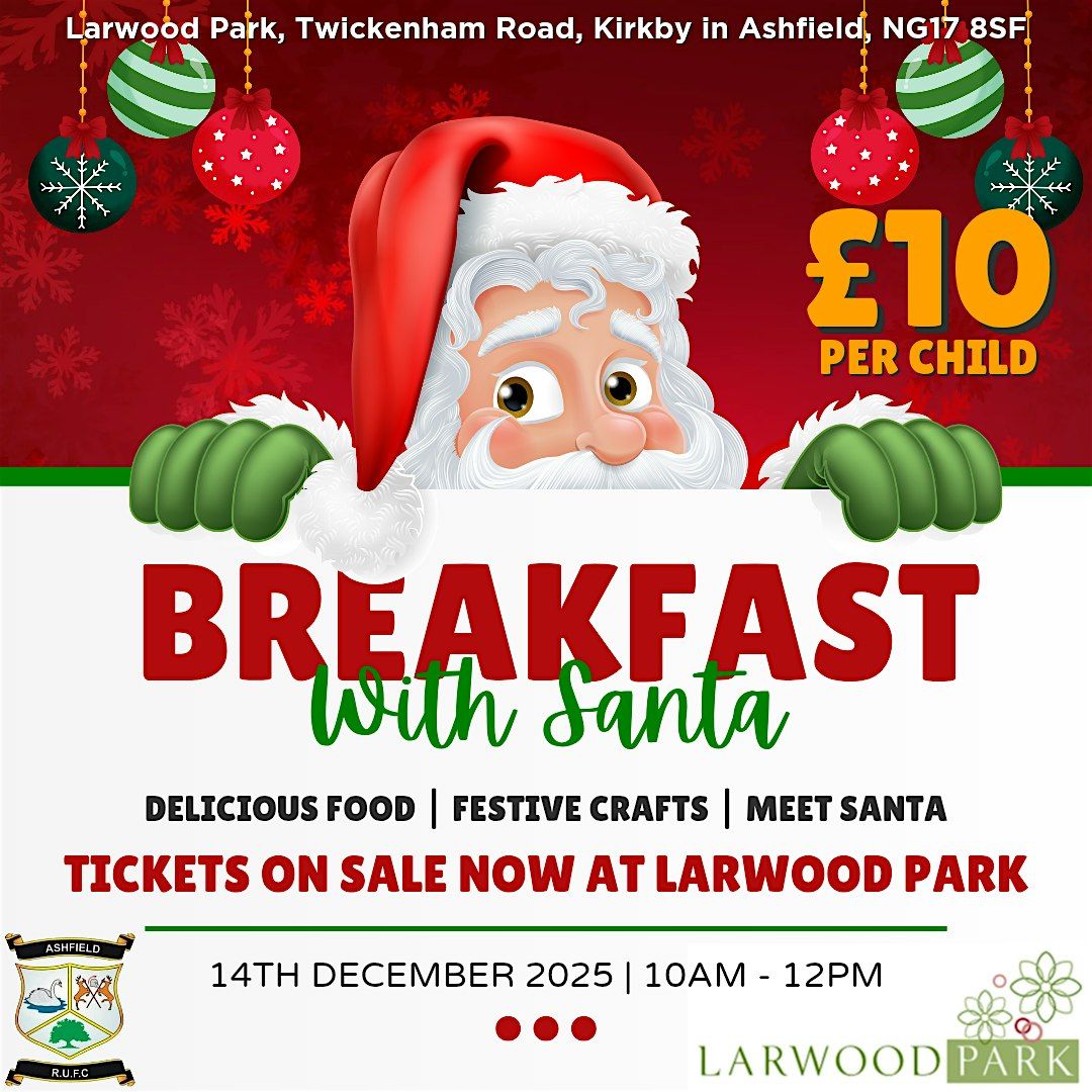 Breakfast With Santa, 14 December | Event in Sutton-in-Ashfield | AllEvents