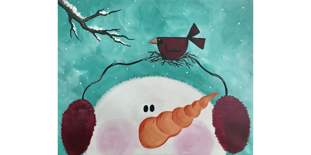 Snowman’s Best Friend - Paint and Sip in Sacramento | Classpop!™, 29 November | Event in Elk Grove | AllEvents