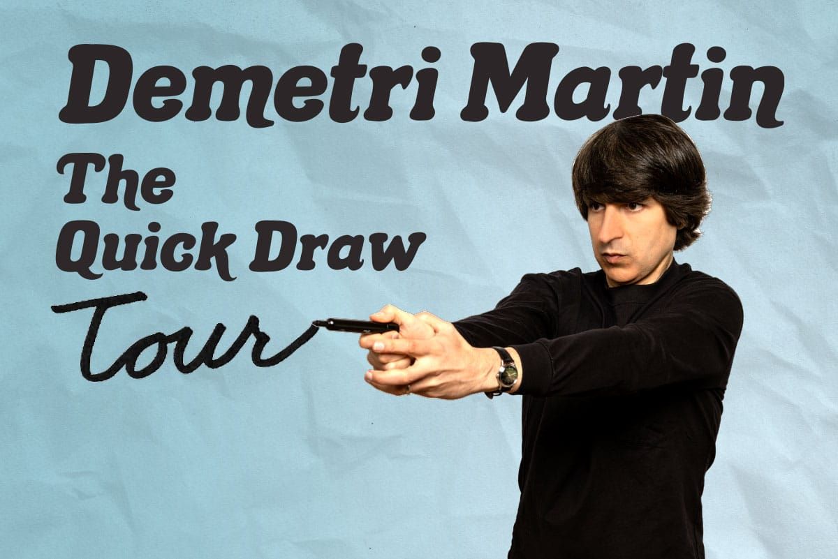 Demetri Martin, 10 April | Event in Tampa | AllEvents