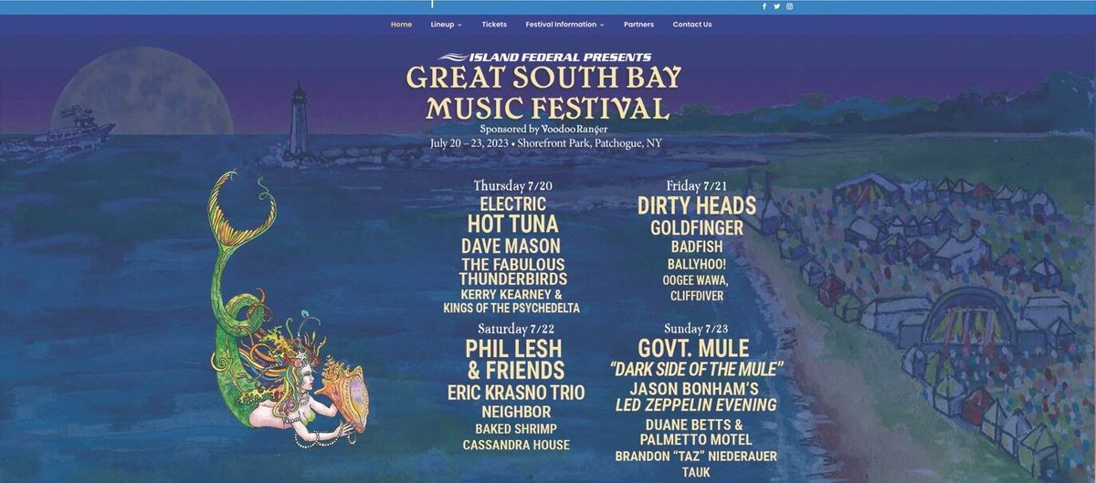 Great South Bay Music Festival - Sunday, 26 July | Event in Patchogue | AllEvents