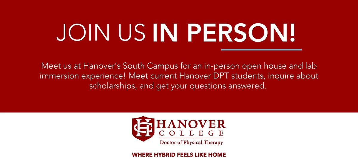 Hanover DPT Open House and Lab Immersion Experience, 13 December | Event in Jeffersonville | AllEvents