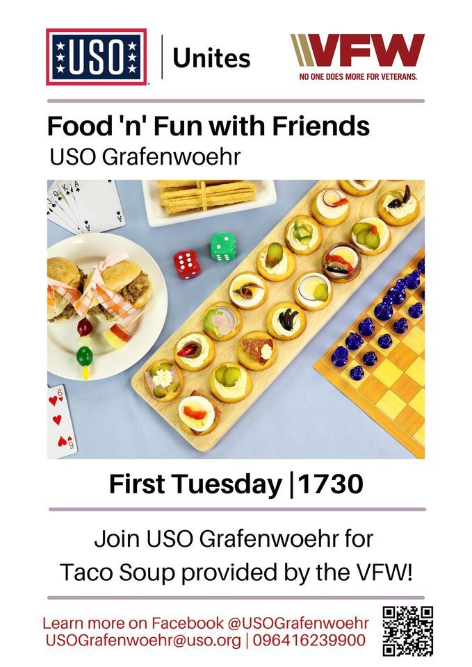 Food n Fun with Friends, USO Grafenwoehr, Tirschenreuth, 3 October 2023 AllEvents.in